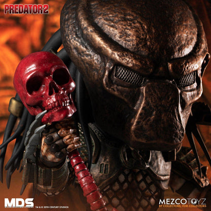 MEZCO TOYS MDS Predator 2 City Hunter 6IN Deluxe Stylized ROTO FIG 6 inches (15.24cm)