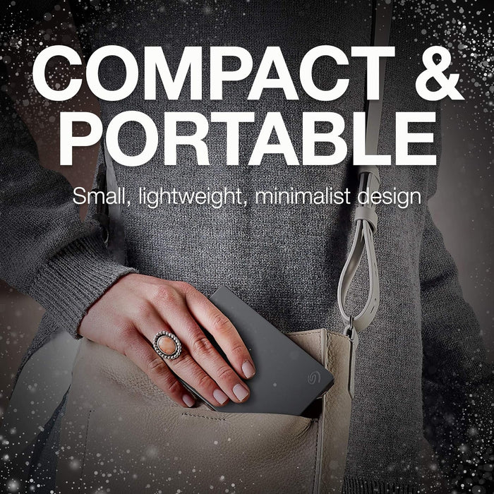 Seagate Basic, 2TB, Portable External Hard Drive, USB 3.0, for PC Laptop (STJL2000400