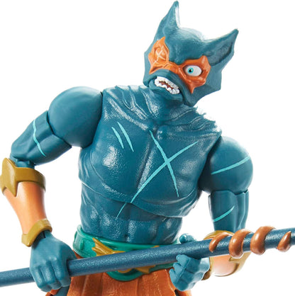 Masters of the Universe Masterverse Revelation Mer-Man Action Figure 7-in MOTU Battle Figures for Storytelling Play and Display, Gift for Kids Age 6 and Older and Adult Collectors, MOTU Collectors Revelation Mer-man Single