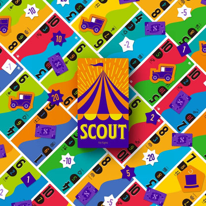 Oink Games "Scout Card Game For 2-5 Players • Funny Circus Family Board Games • *Nominated For Game Of The Year* • Best Family Games