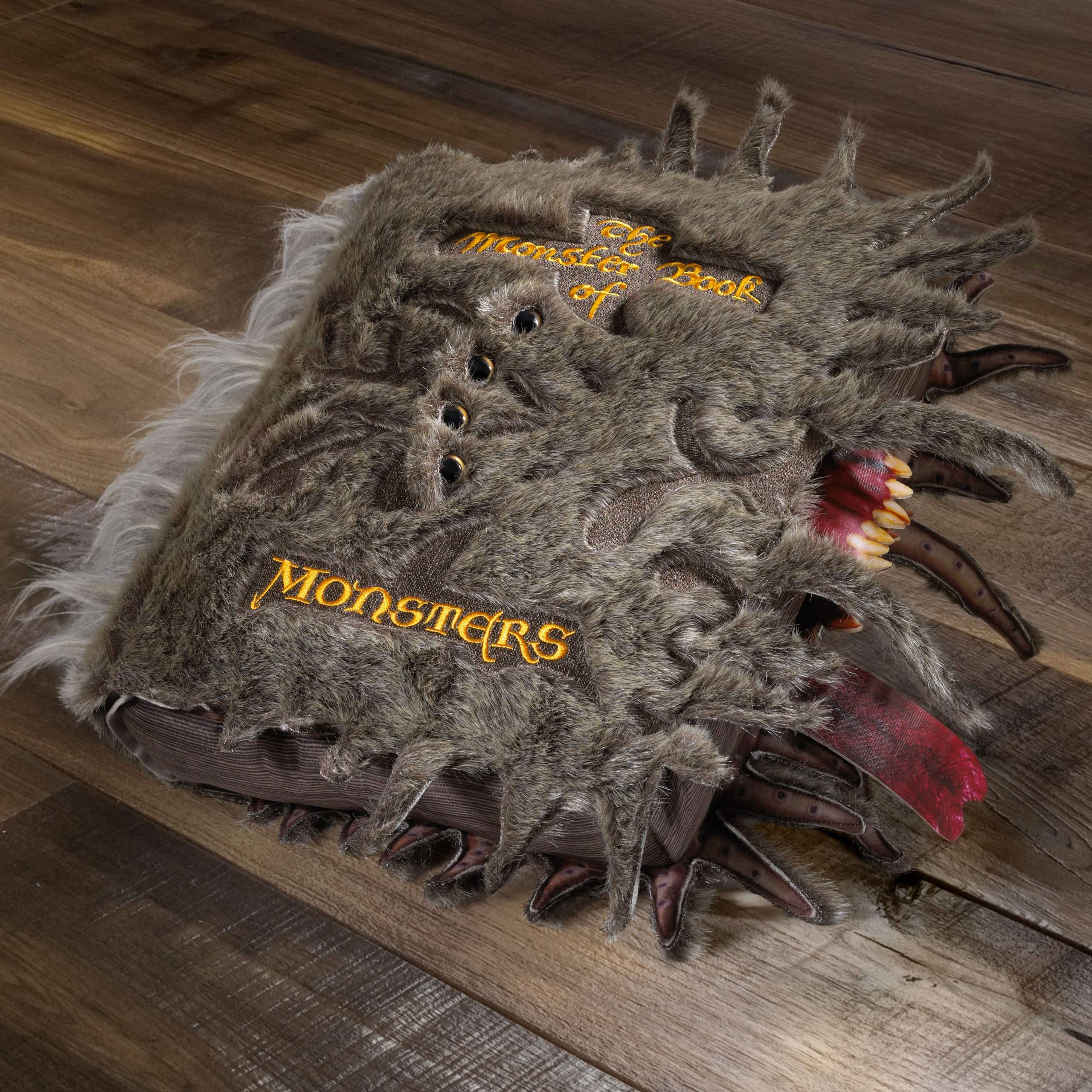 The Noble Collection The Monster Book Of Monsters Plush Officially Licensed 14in (36cm) Harry Potter Toy Dolls Large Monster Book Plush - For Kids & Adults