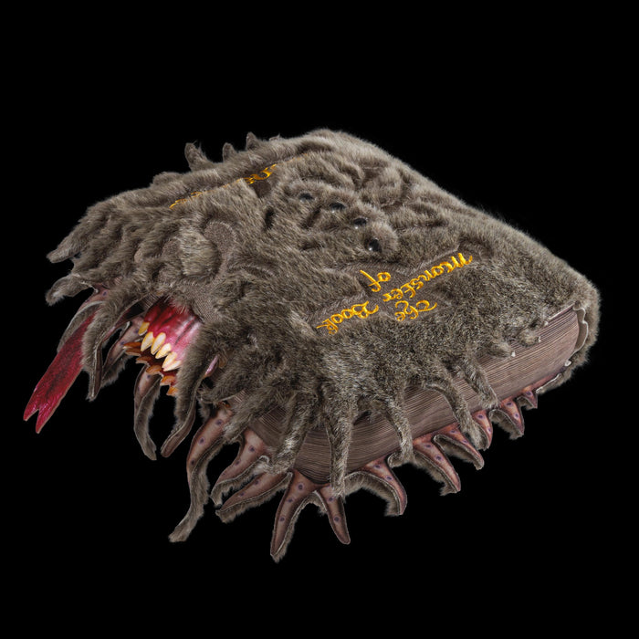 The Noble Collection The Monster Book Of Monsters Plush Officially Licensed 14in (36cm) Harry Potter Toy Dolls Large Monster Book Plush - For Kids & Adults