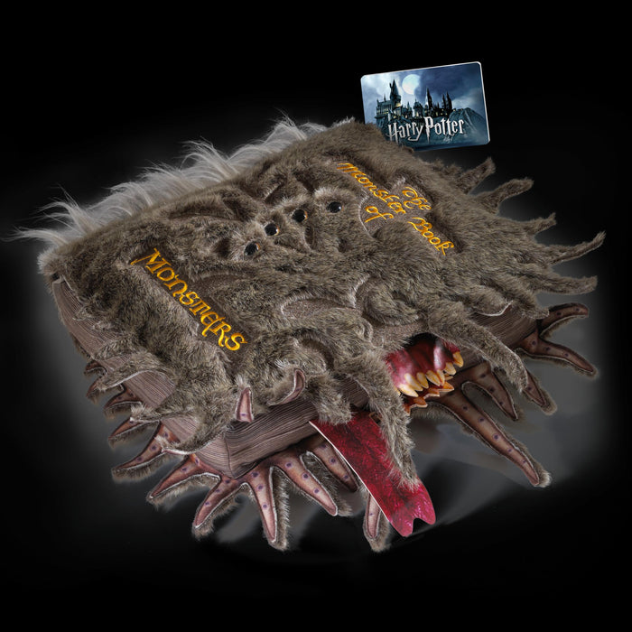 The Noble Collection The Monster Book Of Monsters Plush Officially Licensed 14in (36cm) Harry Potter Toy Dolls Large Monster Book Plush - For Kids & Adults