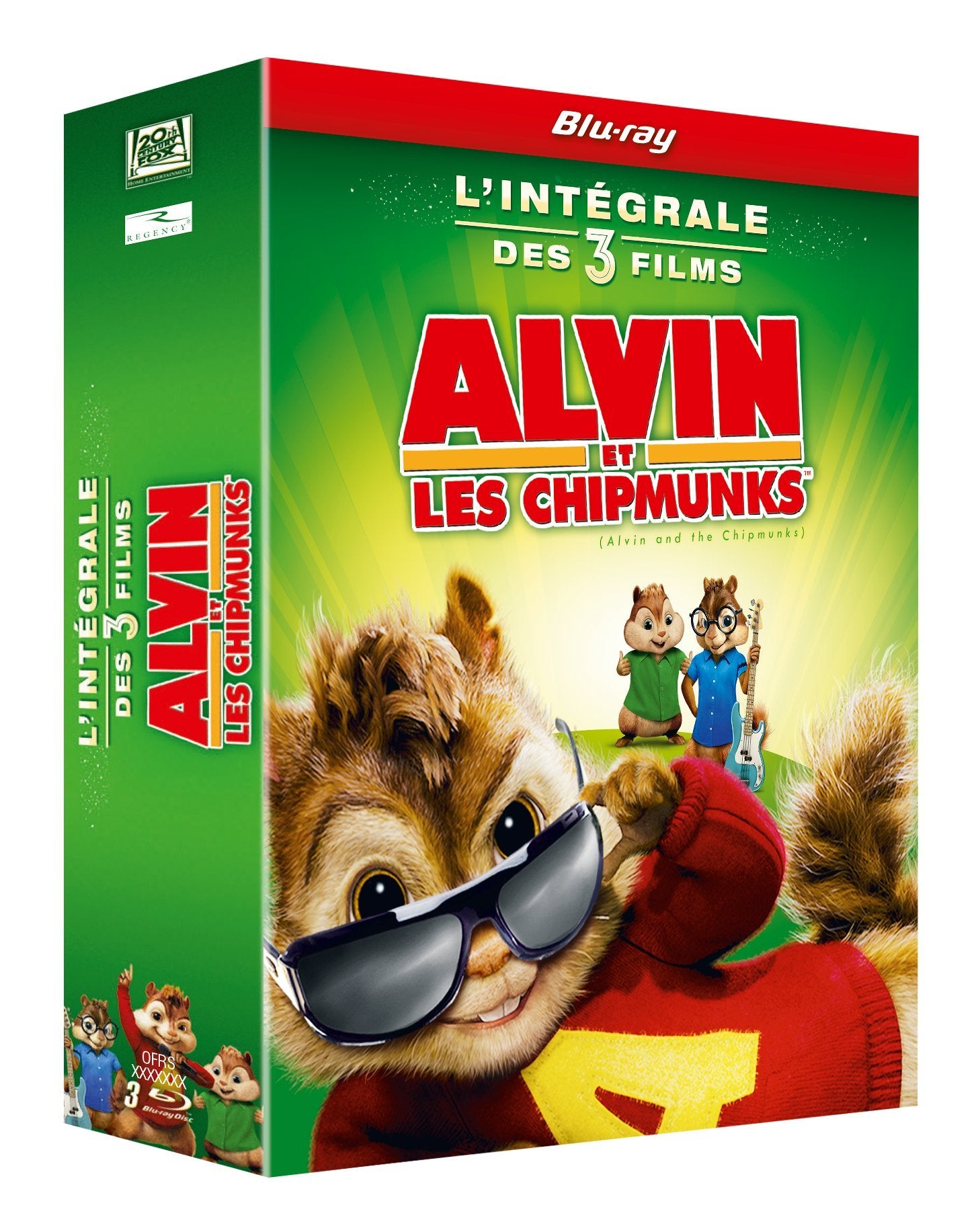 Alvin et les Chipmunks 1, 2 & 3