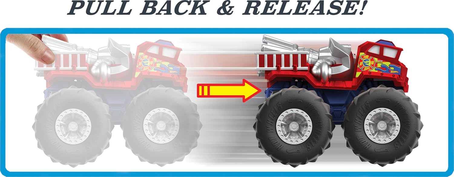 HOT WHEELS MONSTER TRUCKS 1:43 5 ALARM