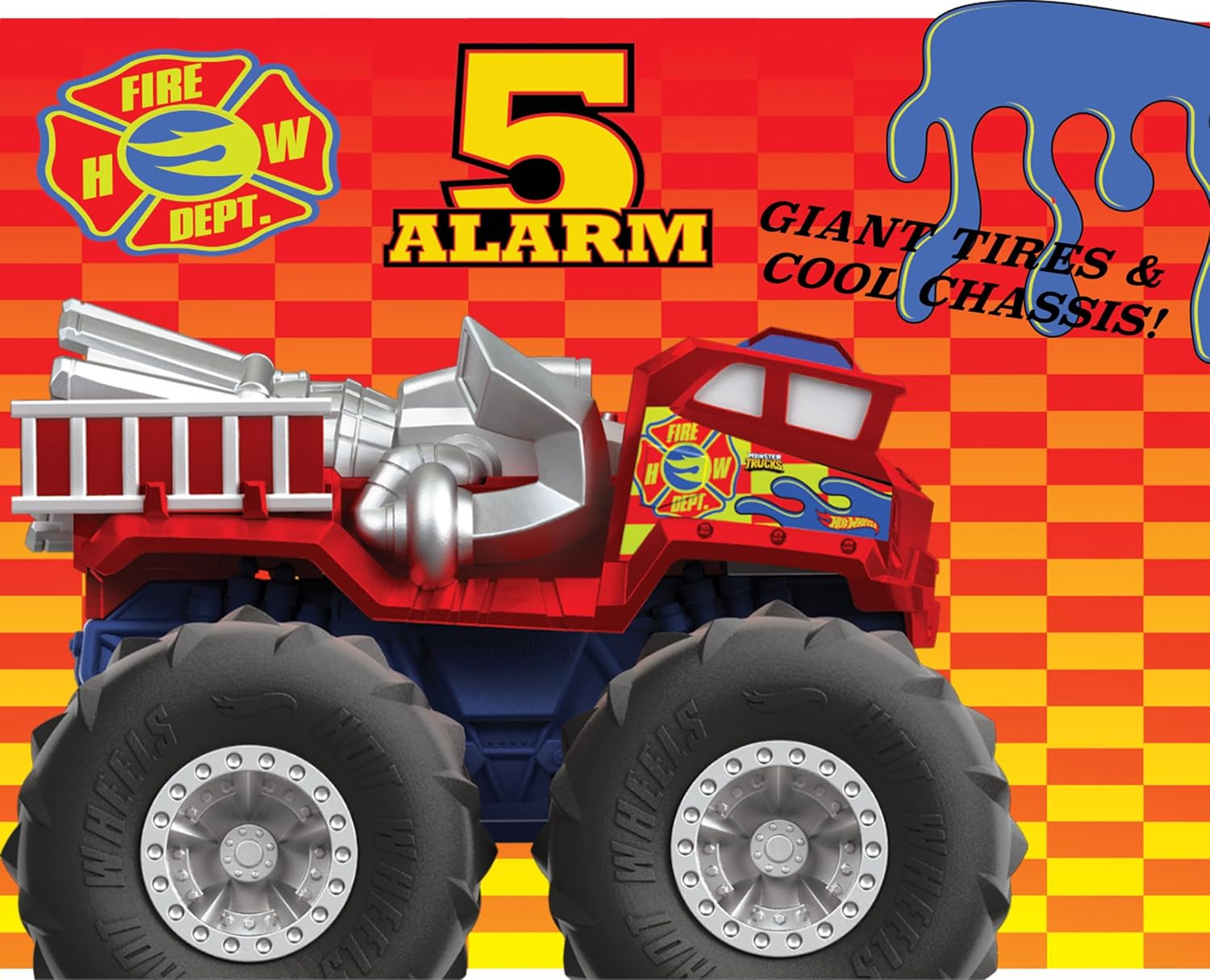 HOT WHEELS MONSTER TRUCKS 1:43 5 ALARM