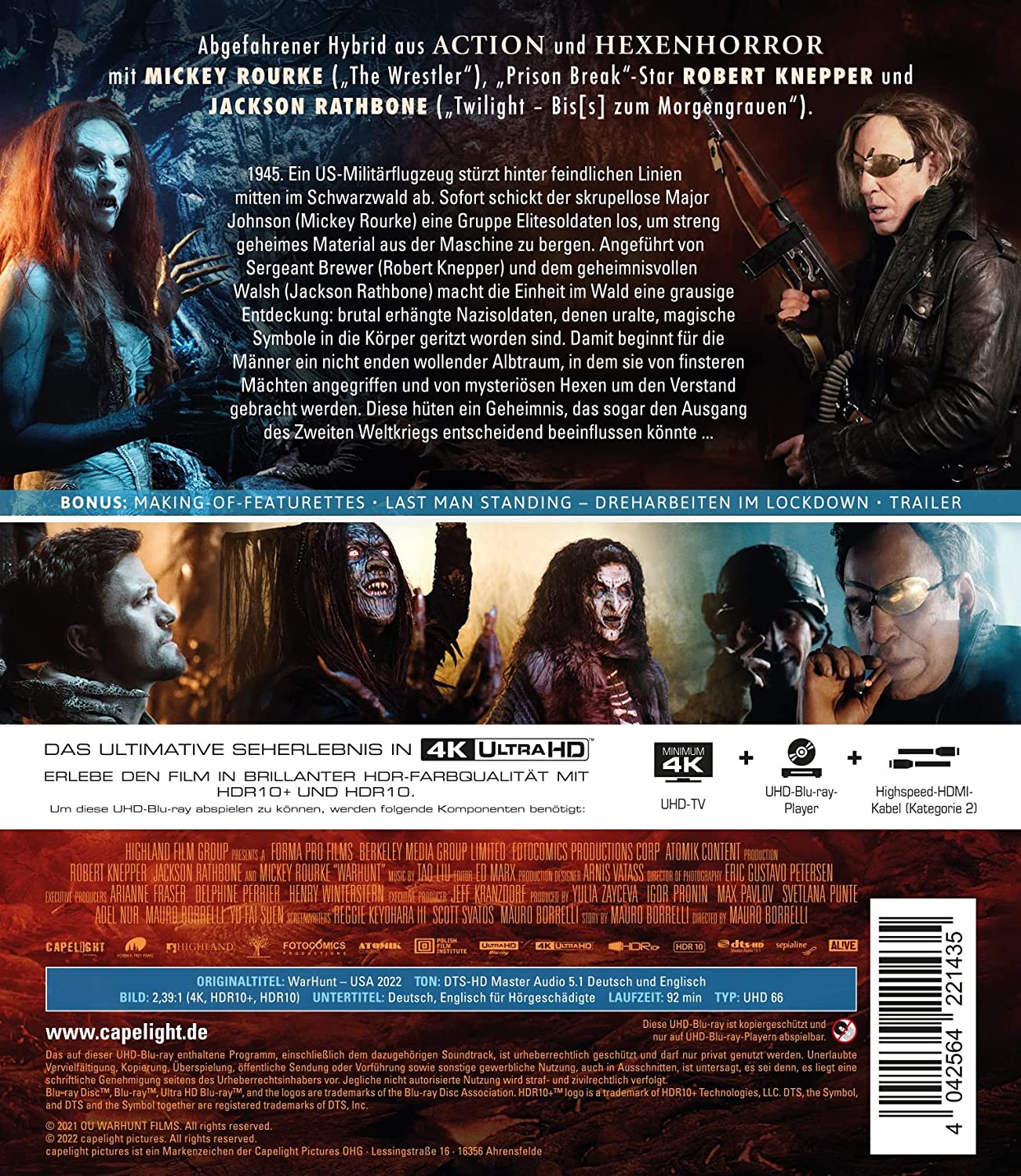 WarHunt - Hexenjäger (4K UHD/UHD-Blu-ray)