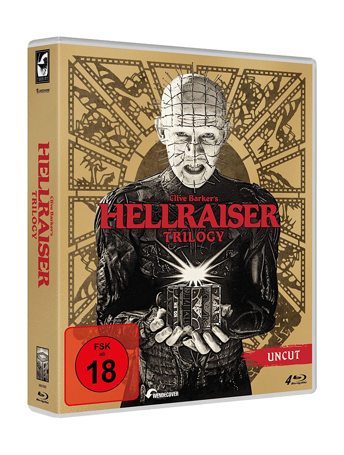 Hellraiser Trilogy (4 Blu-ray-Disc-Edition) (Uncut