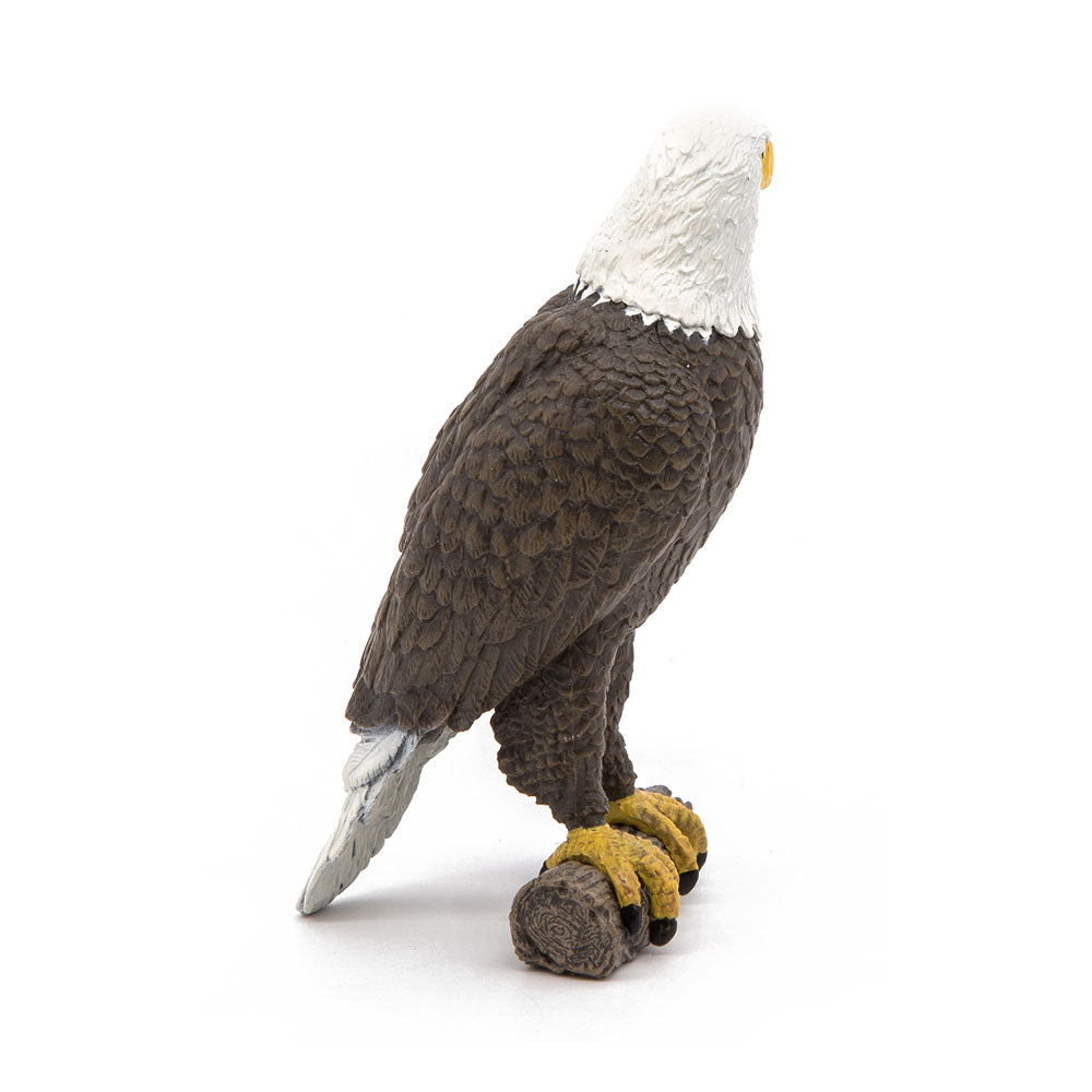 PAPO Wild Animal Kingdom Sea Eagle Toy Figure, Brown/White (50181)