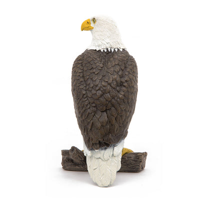 PAPO Wild Animal Kingdom Sea Eagle Toy Figure, Brown/White (50181)