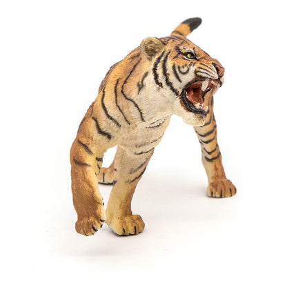 PAPO Wild Animal Kingdom Roaring Tiger Toy Figure, Multi-colour (50182)