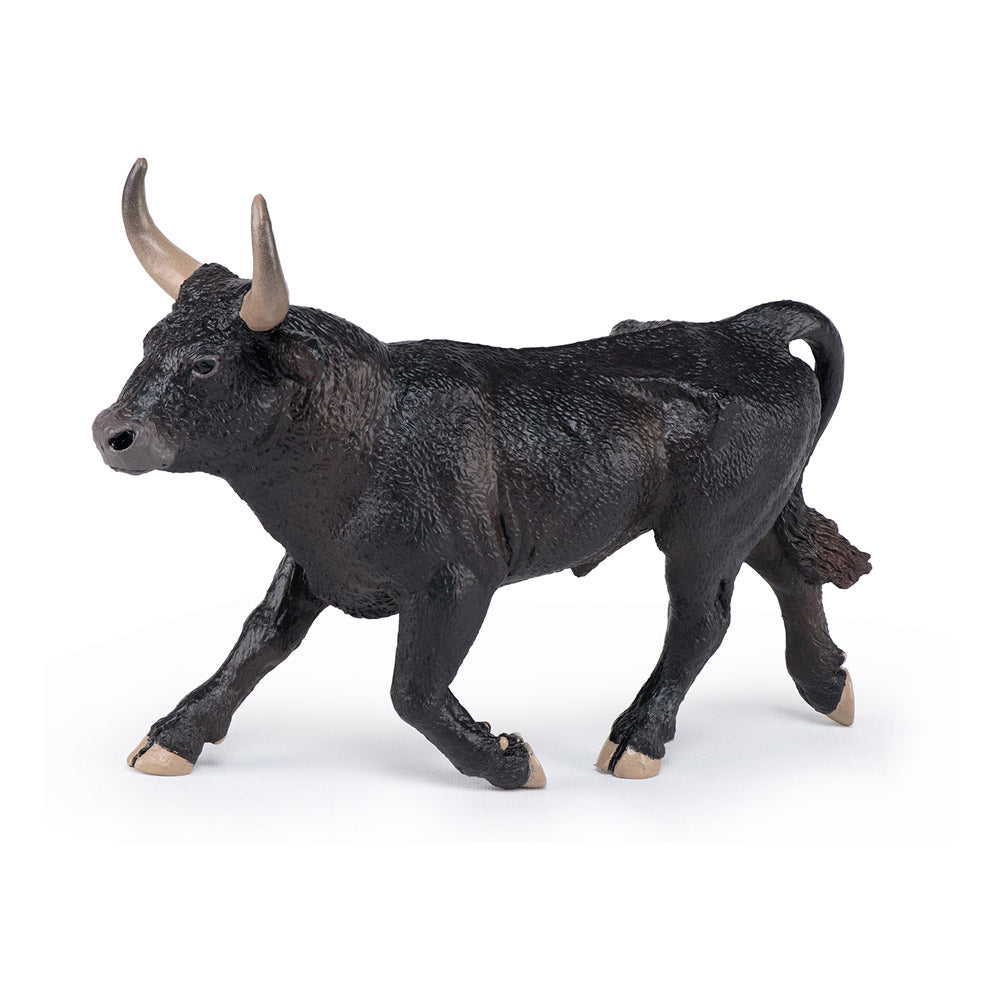 PAPO Farmyard Friends Camargue Bull Toy Figure, Black (51182)