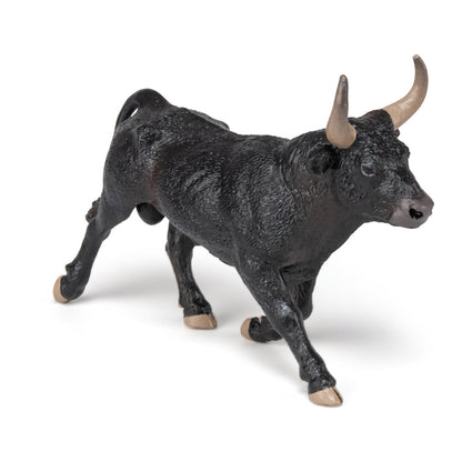PAPO Farmyard Friends Camargue Bull Toy Figure, Black (51182)