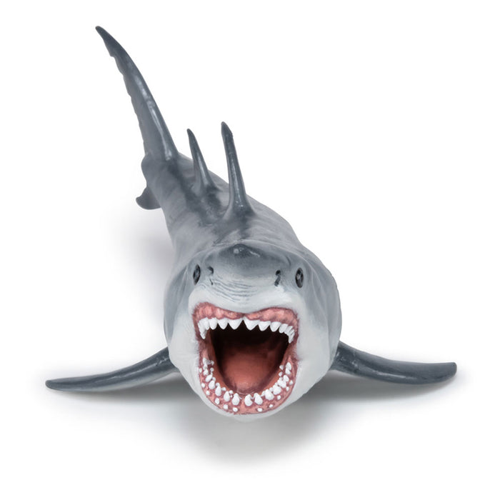 PAPO Dinosaurs Megalodon Toy Figure, Grey (55087)