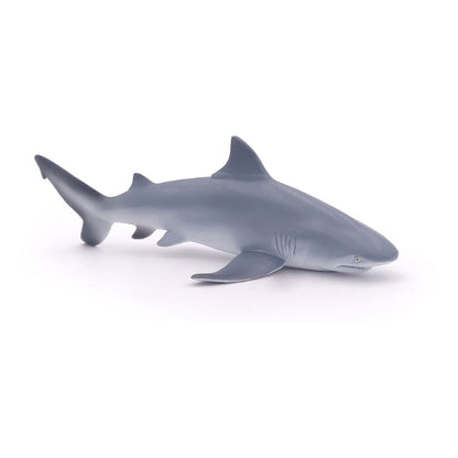 PAPO Marine Life Bull Shark Toy Figure, Grey (56044)