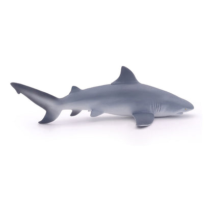 PAPO Marine Life Bull Shark Toy Figure, Grey (56044)