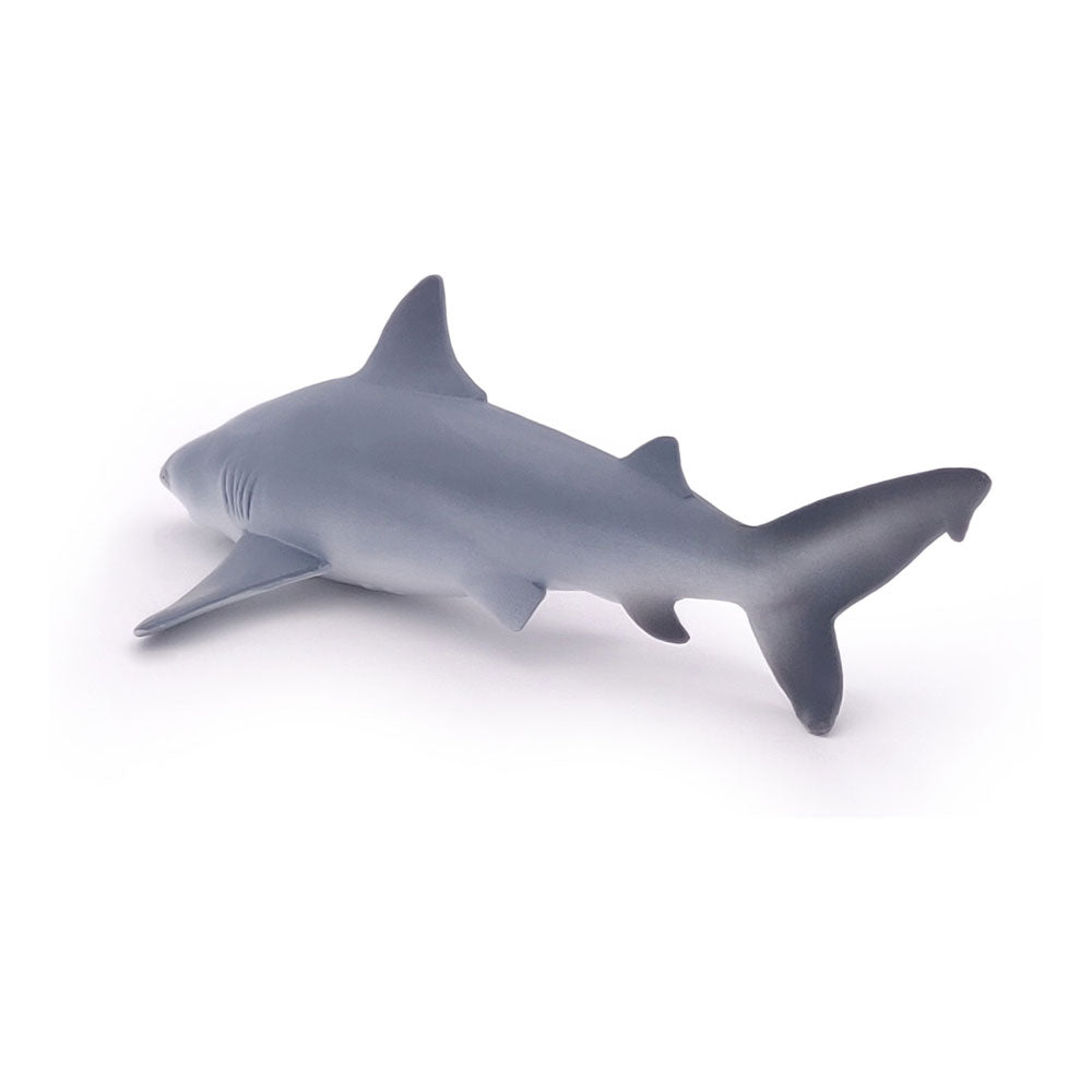PAPO Marine Life Bull Shark Toy Figure, Grey (56044)