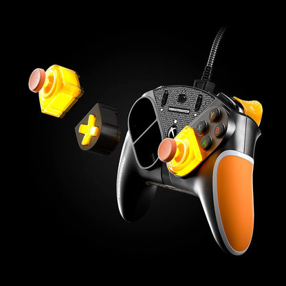 Thrustmaster ESWAP X LED ORANGE CRYSTAL PACK, Pack of 7 Backlit Orange Modules, NXG Mini-Sticks, Hot-Swap Feature, Compatible with ESWAP X PRO CONTROLLER, Xbox Series X|S and Windows Led Orange Pack