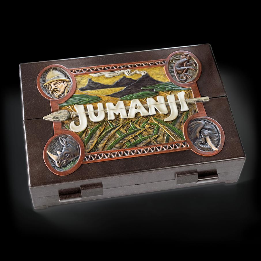 The Noble Collection Jumanji Collectors Board Game - Full-Size Scale Replica Of The Iconic Jumanjic Board Game - Officially Licensed Jumanji Film Set Movie Games Gifts