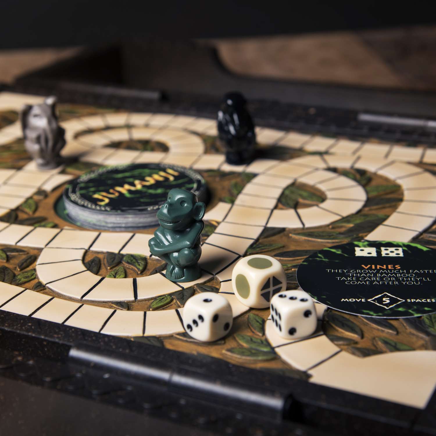 The Noble Collection Jumanji Collectors Board Game - Full-Size Scale Replica Of The Iconic Jumanjic Board Game - Officially Licensed Jumanji Film Set Movie Games Gifts