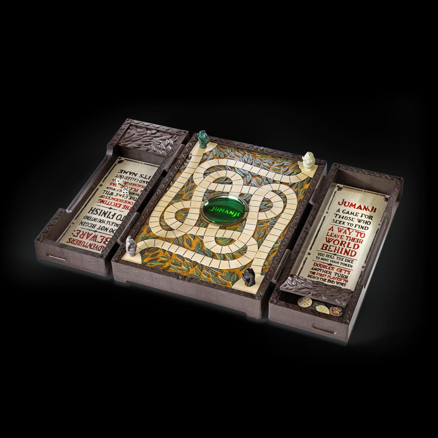 The Noble Collection Jumanji Collectors Board Game - Full-Size Scale Replica Of The Iconic Jumanjic Board Game - Officially Licensed Jumanji Film Set Movie Games Gifts