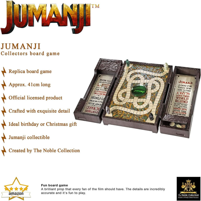The Noble Collection- Jumanji Replica Scale 1:1 41 Cm Juegos DE Mesa, Multicolor (849421005856