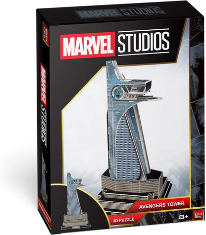 University Games U08553 Marvel Studios Avengers Tower 3D Puzzle