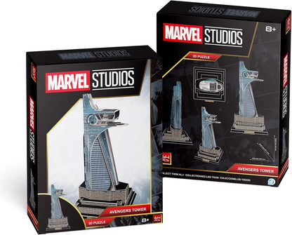 University Games U08553 Marvel Studios Avengers Tower 3D Puzzle