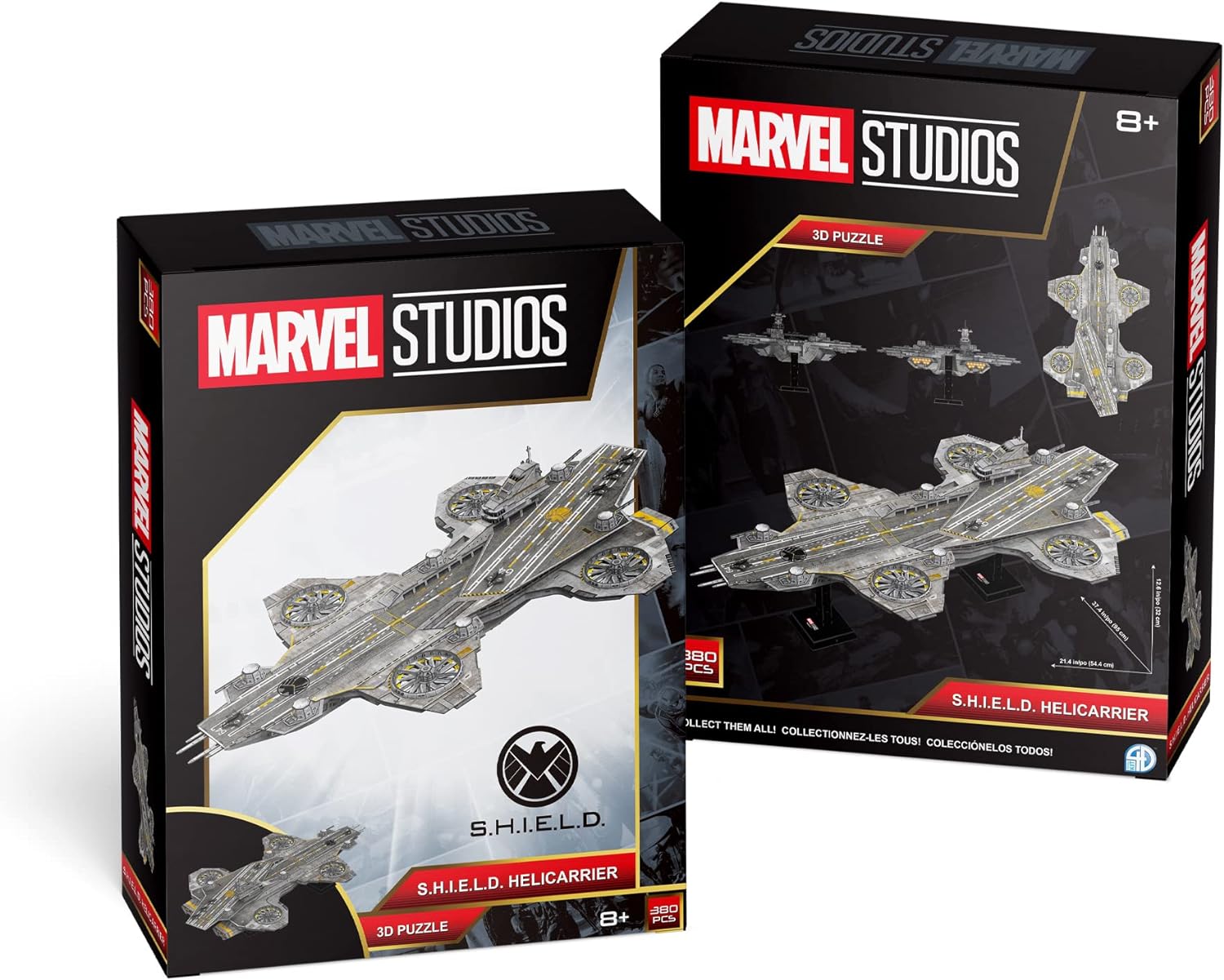 University Games- Avengers Marvel Studios Shield Helicarrier 3D Puzzle (U08555