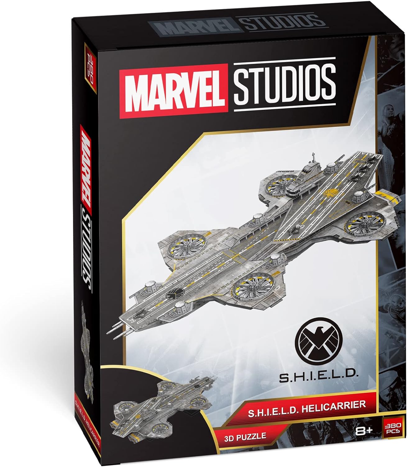 University Games- Avengers Marvel Studios Shield Helicarrier 3D Puzzle (U08555