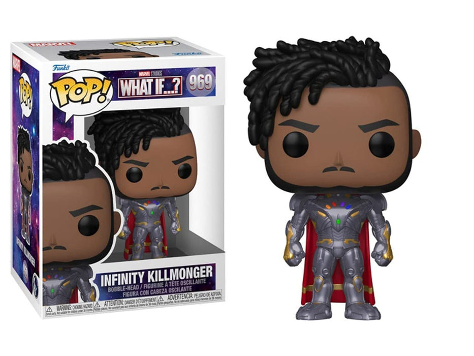 Funko POP! Marvel - the King - What If - Infinity Killmonger - Marvel What If - Collectable Vinyl Figure - Gift Idea - Official Merchandise - Toys for Kids & Adults - TV Fans