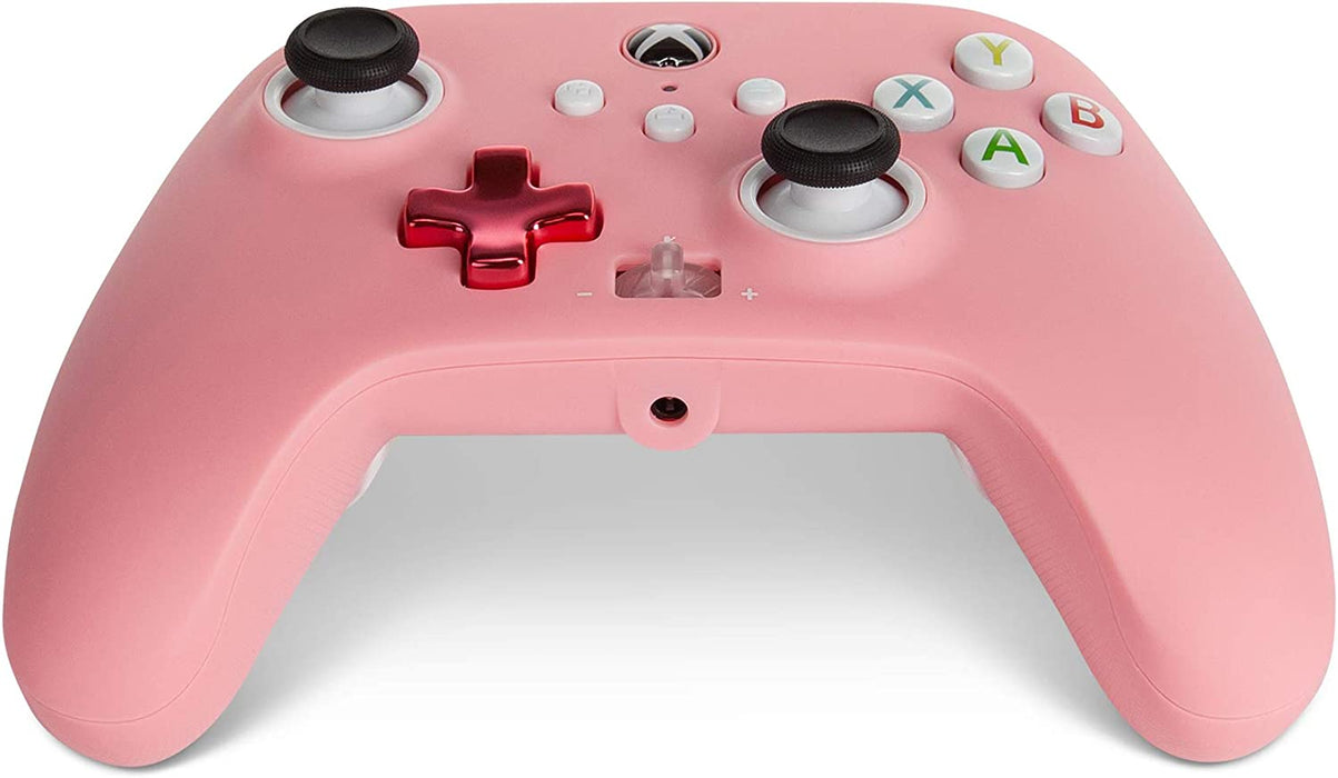 PowerA Enhanced Wired Controller for Xbox - Pink Inline, Gamepad, Wired Video Game Controller, Gaming Controller, Xbox Series X|S Rosa