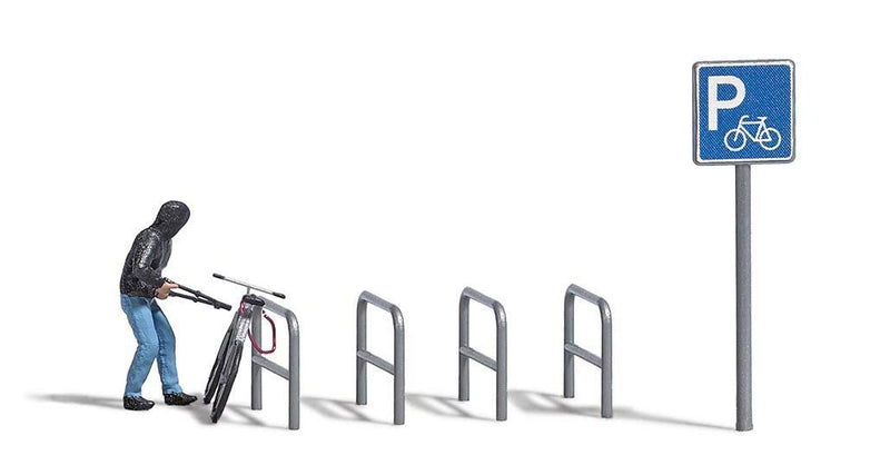 Busch - A-set: Fahrradklau H0 (2/21) * - BU7950