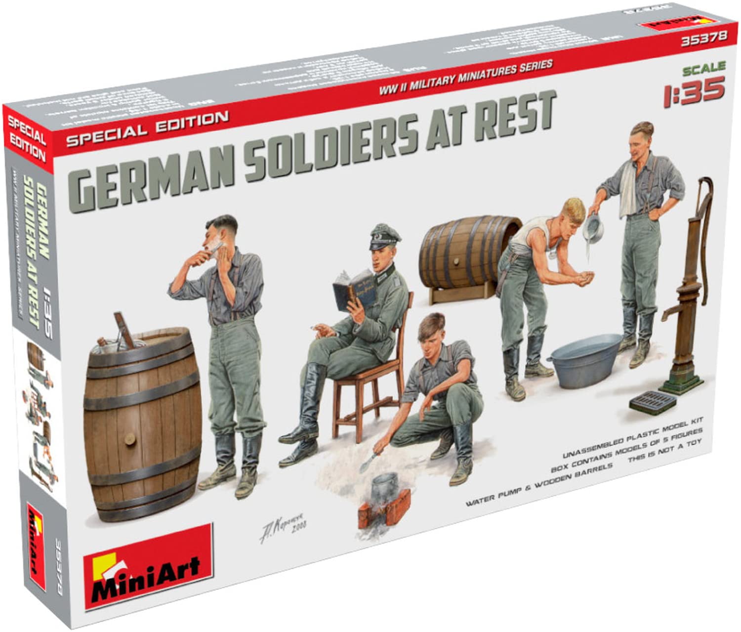 Miniart MIN35378 Plastic Model kit, Unpainted