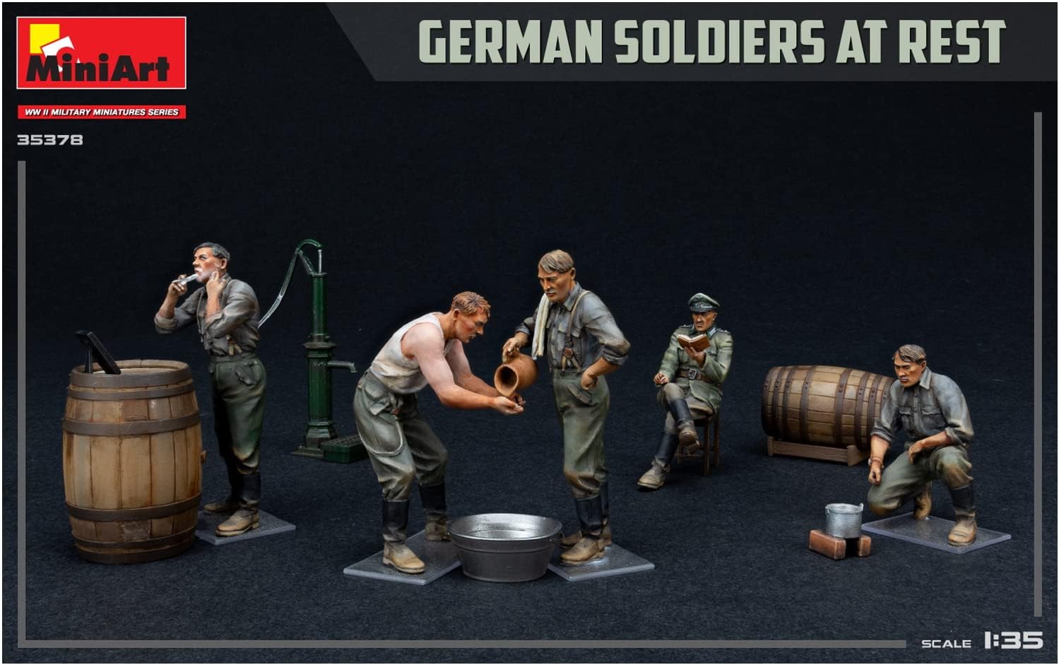 Miniart MIN35378 Plastic Model kit, Unpainted