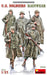 MiniArt MIN35245 1:35-US Soldiers in Rainwear, Molded Color