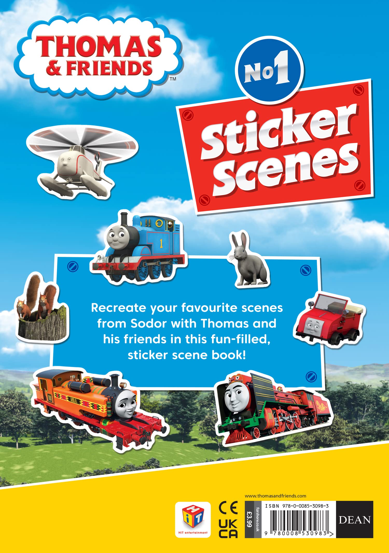 Thomas & Friends No 1 Sticker Scenes