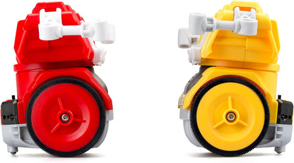 YCOO Pack 2 Robots Street Kombat Télécommandé à Contrôle Gestuel 14cm - Il Avance et Frappe Son Adversaire - Capteurs de Mouvements - Dès 5 ANS