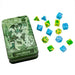 Beadle and Grimm's Druid Dice Set: Role-Playing Game Dice, Dodecahedron, Metal, Green, Blue