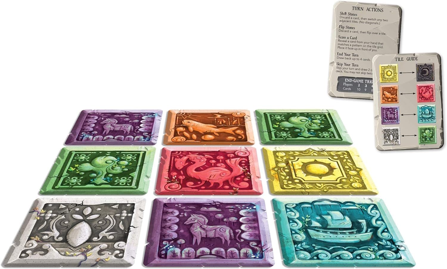 Gamewright | Shifting Stones | Family Card Game | Ages 8+ | 1-5 Players | 20 Minutes Playing Time