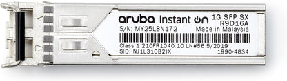 HPE Networking Instant On 1G SFP LC SX Transceiver for Connections Up to 500 Meters (R9D16A