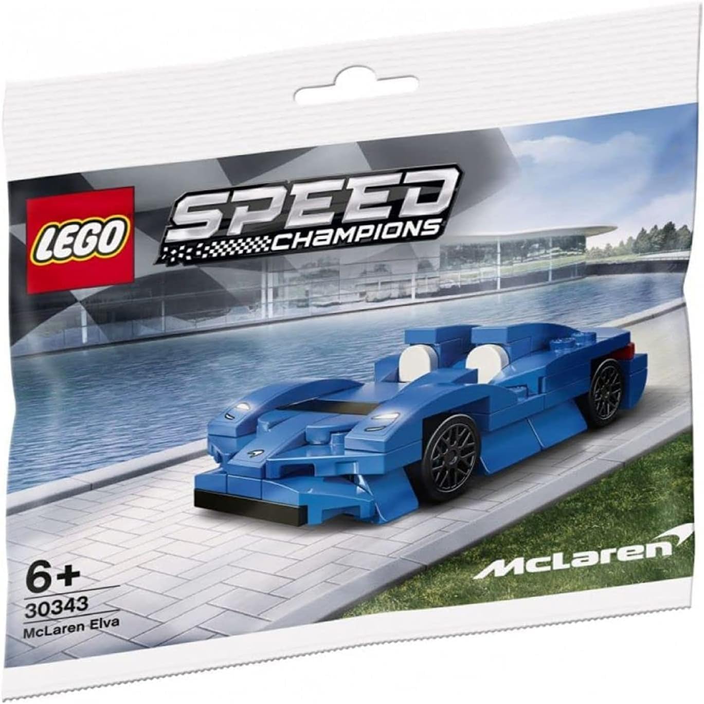 LEGO Racers McLaren Elva Car Polybag Set 30343 (Bagged