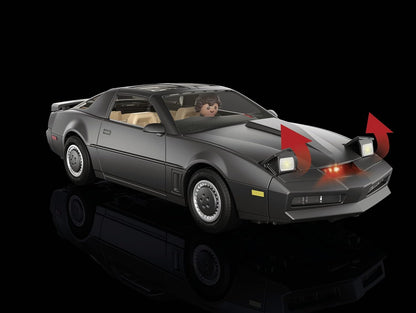 Playmobil 70924 Knight Rider - K.I.T.T., Le véhicule emblématique de la série K2000, pour Les Fans de Knight Rider et Les Enfants, Dès 5 Ans