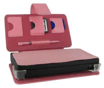 Exspect NDSi Leather Play Case - Pink (Nintendo DS