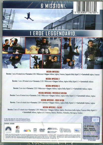 mission impossible collection (6 dvd) box set DVD Italian Import