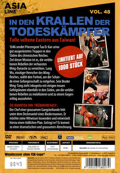 ASIA LINE - IN DEN KRALLEN DER TODESKAMPFER