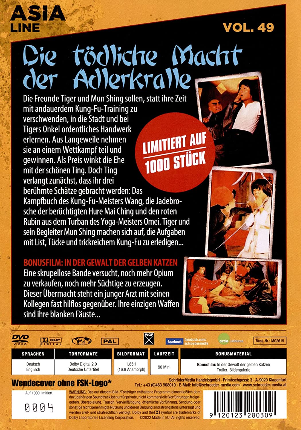 ASIA LINE - DIE TODLICHE MACHT DER ADLERKRALLE