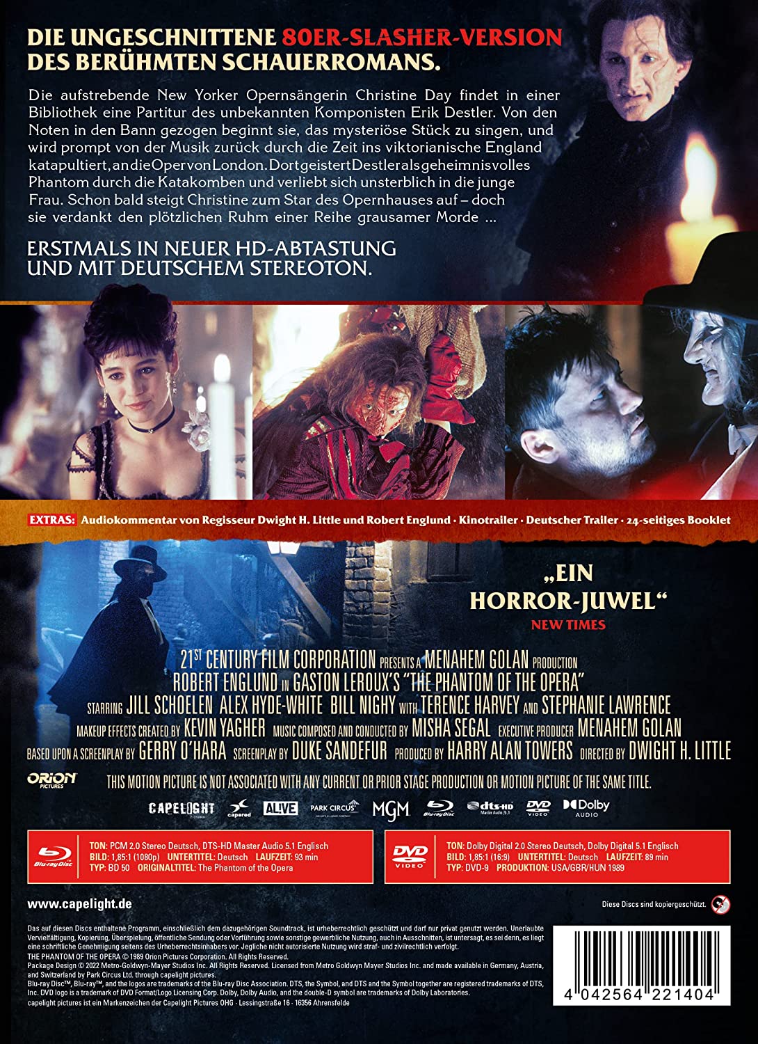 LITTLE, DWIGHT H. - PHANTOM OF THE OPERA - LIMITIERTES MEDIABOOK