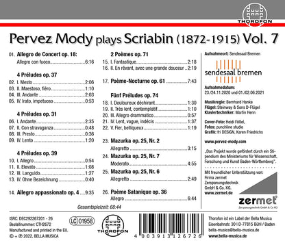 Pervez Mody Plays Scriabin 7