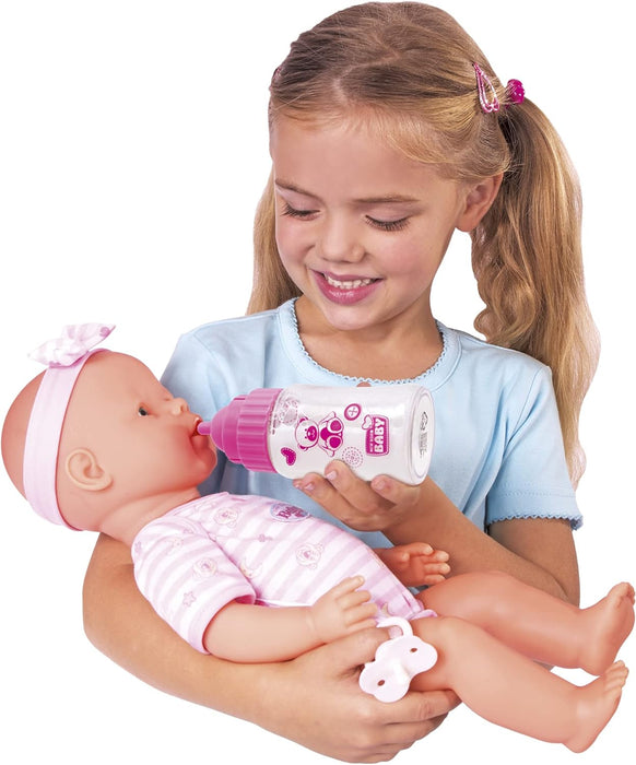 Simba 105560009 New Born Baby Magic Milk Bottle with Sound, Milk Bottle with Disappearing Milk, 3 Baby Sounds, 13 cm, for Children from 3 Years